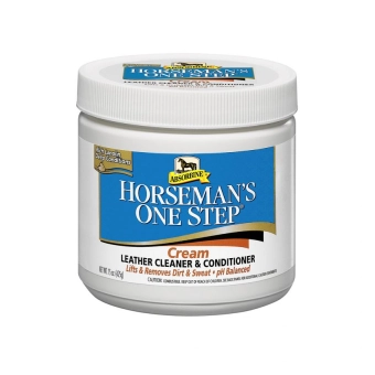 HORSEMAN´S ONE STEP® ČISTIACI KRÉM NA KOŽENÉ VÝROBKY, balenie 425g